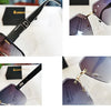 Modern Oversize Rimless Sunglasses For Men And Women Stylish Square Frameless Female Glasses Brand UV400
