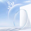 Fashion Anti Blue Light Glasses Ultra-Light Transparent Korean Gradient Big Square Frame Men Women Eye Protection Spectacles