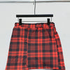 Qianniao style elegant elastic waist half skirt, hip hugging high waist short skirt