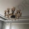 Kronleuchter Wohnzimmer Groß Luxus Kristall Lampe Esszimmer Schlafzimmer Dekoration Französischer Retro Kronleuchter Beleuchtung