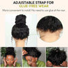 360 Lace Front Perücke Echthaar Wasserwelle Invisi Strap Bequemer Sitz 360 Transparente Lace Frontal Perücken Vorgestanzte Lace Perücke Gebleichte Knoten