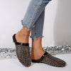 Women Slippers Summer 2025 New Luxury Brand Slippers Lightweight Round Head Shoes Water Diamond Large Flat Sandals Slides Women