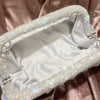 Shiny Rhinestones Handmade Evening Clutch Bags New Folds Purses and Handbags Luxury Designer Wedding Party High Quality