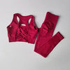 2er-Set Sport-BH für Damen, professionelles Fitness-Tanktop, stoßfester Lauf-Leggings-Yoga-Anzug, schöner Rücken-BH-Bekleidung