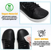 HOBIBEAR Minimalistische Schuhe für Herren und Damen, weite Zehenbox, Barfuß-Schuhe, Zero Drop, Freizeit-Sneaker aus Kunstleder, leichte Walking-Sneaker