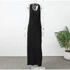 Halter Deep V Backless Long Dress Women Open Back Spaghetti Strap Elegant Party Evening Gown Summer Vacation Beach Dresses 2026