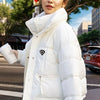 2024 Winter Korean Women Puffer Parkas Thick Warm Down Cotton Padded Coat Female Loose Outwear Clothes Short Jacket Overcoat