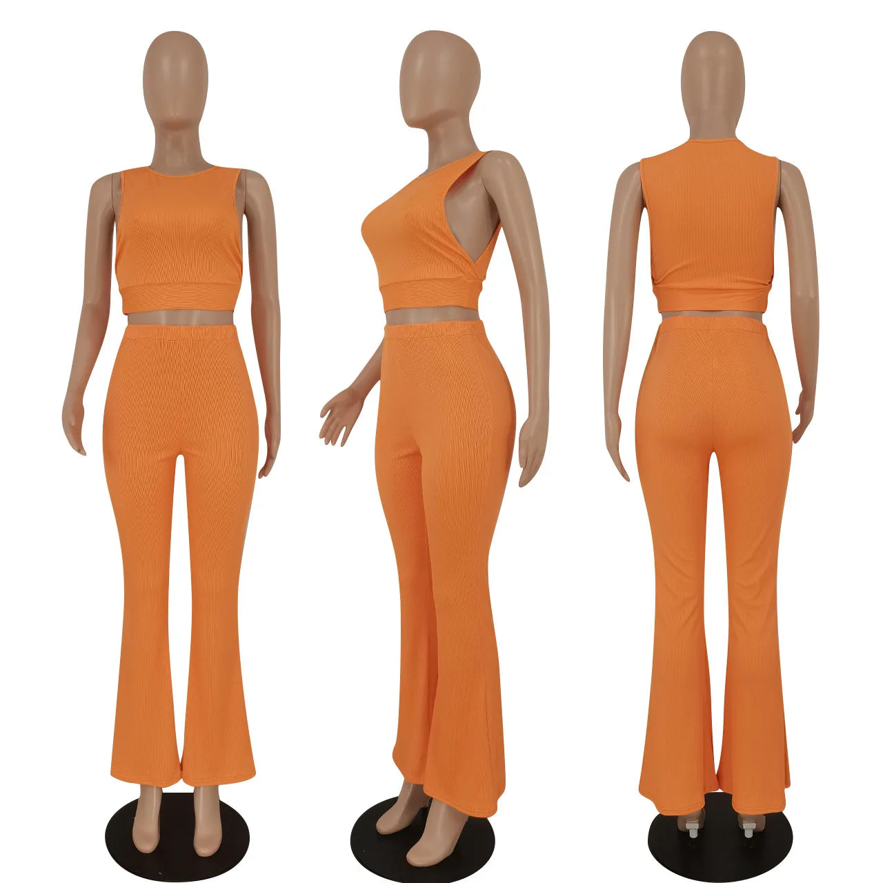 pants sets women summer outfits for women 2023 two piece set for woman 2 piece sets woman outfit crop top pants summer clothes