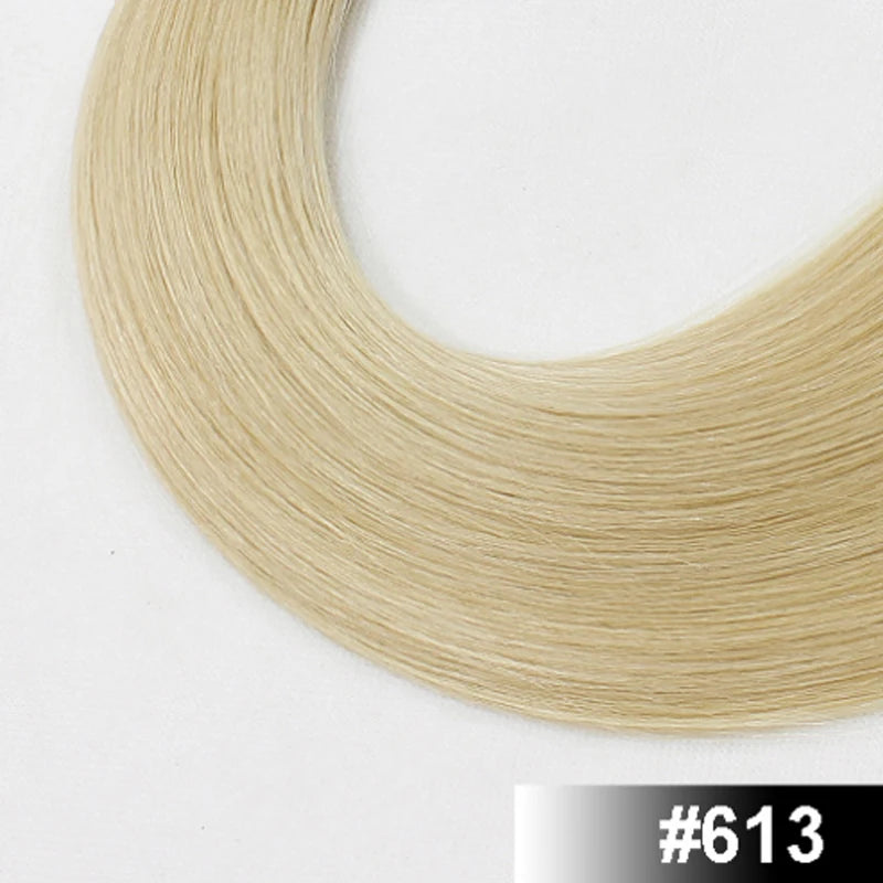 Remy Straight Tape In Hair Extensions Brown 14-30inch Invisible Blonde Virgin Skin Weft PU Human Hair Extension For Women