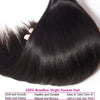 8-32 Inch Bone Straight Human Hair Weave Bundles 12 A Brazilian Natural Color 100% Remy Human Hair Extension 1 3 4 Bundles Weft