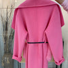 2024 New Winter Real Natural Fox Fur Pocket Coat Ladies Outwear Female Coat Cashmere Wool Woolen Women Luxury Jacket