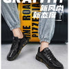New Gold Sneakers Couple Shoes Luxury Casual Glitter Sneakers Men Hip-hop Streetwear Skateboard Shoes Men Flat Designer Footwear