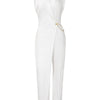 Wmstar Women's Jumpsuits One Piece Outfits Sleeveless Solid Office Lady Summer Sexy Playsuits Overalls Wholesale Dropshipping