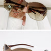 Neue Mode Y2K Sonnenbrille Damen Integrierte Surround Sonnenbrille Retro Designer Damen Brillen UV400 Oculos De Sol