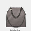 Designer's retro braided chain environmental microfiber handbag Women's new fashion multi-functional large capacity shoulder bag