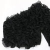 CM.YAYA Damen Rüschen Einärmel Schräger Kragen Tunika Bluse und Hemd Tops 2024 Sommer Streetwear Nachtclub Party Strand Tops