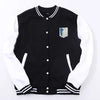 Cosplay Shield Baseball Uniform Anime Sports Clothing For Men Loose Oversize X-5XL Sportswears Personality Pocket Jacket Male