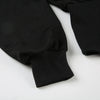 BIIKPIIK Pelzkragen Kapuzenmäntel für Damen Lässiger Reißverschluss Slim Hoodies Einfache All-match Schwarz Harajuku Mantel Herbst Winter Sweatshirts