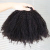 4C Weft Virgin Remy Human Hair Bundles 4C Smallest Tight Curly Weave Weft Mongolian Curly Hair Weaving for Black Women
