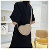 Fashion Heart Shape Crossbody Bags For Women New Solid Pu Leather Shoulder Bag Casual Ladies Handbags Designer Women Bags сумка