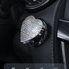 Crystal Engine Ignition Onekey Start Stop Push Button Switch Protective Cover Bling Girls Auto Accessories Car Interior Decor