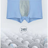 4pcs Boxer Shorts Men's Ice Silk Underwear Cool Underpants Breathable Sexy Thin Panties U Convex Lingerie Wholesale Lots L-6XL