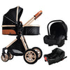 Kinderwagen 3 in 1 Kinderwagen für Babys, leichte Buggys, Babykutsche, ISOFIX BASIS, Baby Reisekinderwagen, Neugeborenenkinderwagen