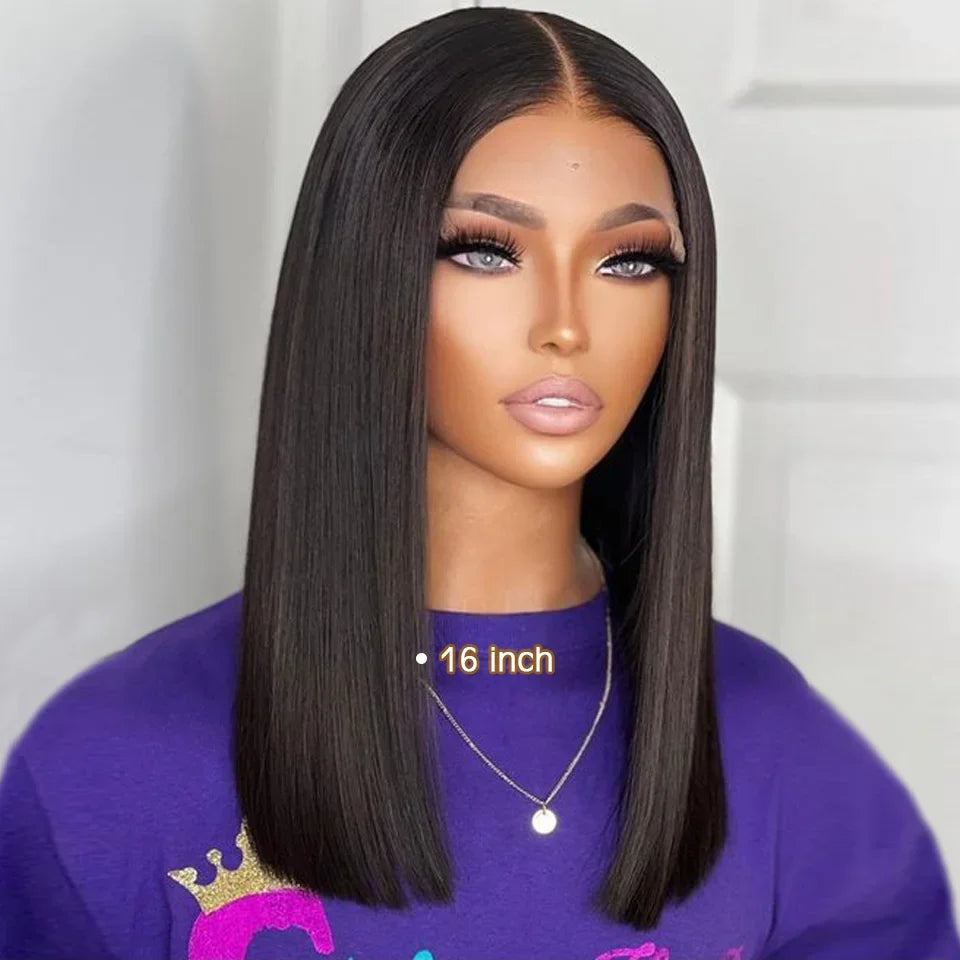 Peruanische Highlight P4/27 Bob Lace Front Perücken 100% Echthaar Perücken Bob Lace Perücken für Frauen Ombre Blonde Glatte Lace Closure Perücke