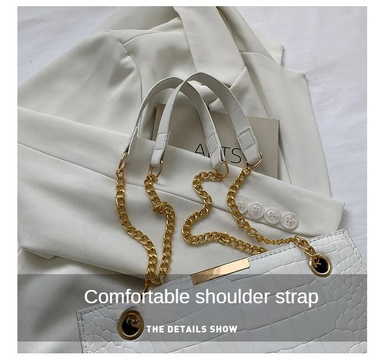 Fashion Luxury Crossbody Bags for Women 2023 New Trendy Designer Shoulder Bag Leisure Chain Solid Color Messenger Bag Handbags
