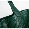 Retro Classic Women's Fashion Handbags Pure Color Design Metal Lock Buckle Accessories Ladies Shoulder Bags Minimalist Versatile