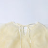 TWOTWINSTYLE Elegant Patchwork Ruffles Chiffon Blouses Women O Neck Lantern Long Sleeve Loose Shirt Female Clothing Fashion