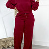 CM.YAYA Fashion Striped Women's Set V-neck Long Sleeve Sweatshirt and SweatPants Tracksuit 2025 Winter Two 2 Piece Set Outfit