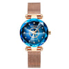 SENO Ocean Star Damen Kristalluhr 2024 Top-Marken Luxus Roségold Damen Armbanduhr für Damen Armbanduhr Relogio Feminino