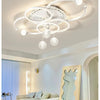 Moderne minimalistische LED-Deckenleuchte, personalisierte kreative Ring-Wohnzimmerleuchten, goldene Atmosphäre, Schlafzimmer-Arbeitszimmer-Kronleuchter