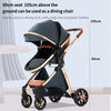 Kinderwagen 3 in 1 Kinderwagen für Babys, leichte Buggys, Babykutsche, ISOFIX BASIS, Baby Reisekinderwagen, Neugeborenenkinderwagen