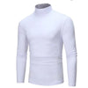 Thermal Underwear Tops Men Winter Clothes Thermal Shirt Autumn Men's Winter Tights High Neck Thin Slim Fit Long Sleeve T-shirt