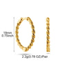 CRMYA Gold Silber gefüllt 16mm 14mm 12mm Blumen baumelnde Ohrringe Zirkonia Creolen für Damen Mädchen Schmuck Großhandel