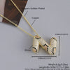 MHS.SUN Neue Leopard Bubble Buchstabenkette Vergoldet Chunky Bubble Zirkon 26 Initialen Anhänger Halskette Frauen Modeschmuck