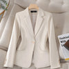 Spring Autumn Blazers New Small Suit Jacket Women Fashion Jacket High-Quality Professional Suit Ladies Blazers Female Outerwear