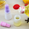 Kitchen Gadgets Barbecue Oil Brush Silicone BBQ Honey Oil Bottle With Brush Convenient Basting Cooking Tools Kitchen Accessories