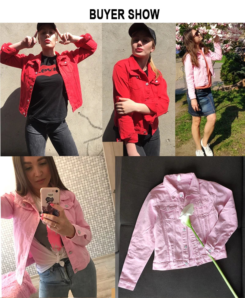 New Women's Denim Jacket Spring and Autumn 2026 Casual Short Denim Jacket Women's Korean Version Solid Color Jacket Clothes