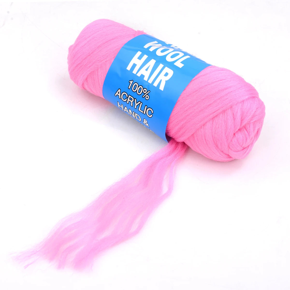 4er-Pack brasilianisches Wollhaar, synthetische Häkelhaarextensions für Frauen, afrikanisches Haargarn zum Flechten von senegalesischen Twists, Kunsthaar