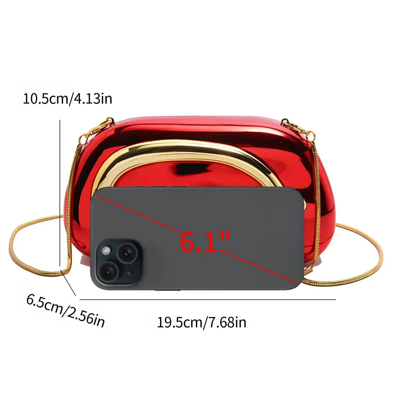 Mode Elegante Metallverschluss Boxförmige Umhängetaschen Damen Abendtaschen Hochzeit Mini Damen Geldbörse Party Niedliche Geldbörse Clutch