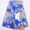 Classic High Quality African Lace Fabric Gilding Brocade French Organza Lace Fabric For Nigerian Women Wedding Party Dress S2078
