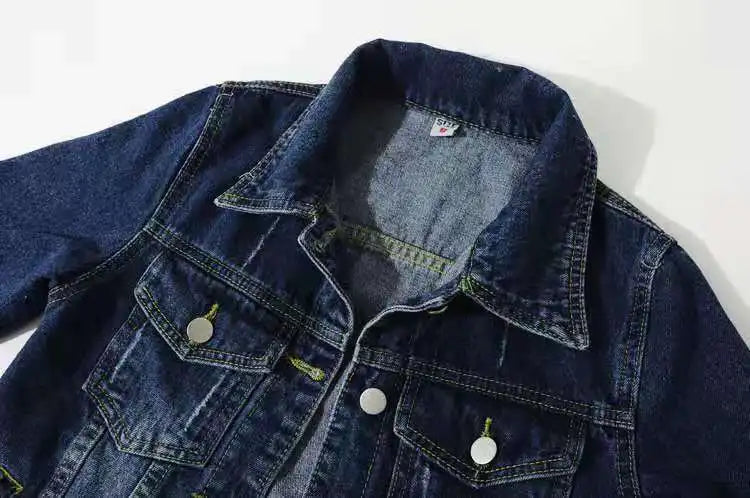 Damen Jeansjacke Frühling Herbst Kurze Jacke Rosa Jeansjacken Lässige Oberteile Lila Gelb Lila Blau Locker Sitzende Oberteile Damen Oberbekleidung