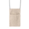 Neuer dicker Plüsch Babybett Hängetasche Tragbare Doppeltaschen Neugeborenen-Bett Spielzeug Organizer Tasche Bettkopfteil Aufbewahrungstasche