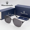 MASERATI Sunglasses New Fashion goggles Stylish Unframed Metal rimmed Shades for Men Women Cool Pose Trendy Design 10785