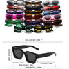 Weiße Brille, Damen- und Herren-Sonnenbrille, Sonnenblende für den Sommer, winddicht und farbwechselnd