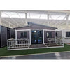 Vorgefertigtes mobiles Tiny House mit leichtem Stahldach, 2, 3, 4, 5 Schlafzimmern, 20 Fuß, 40 Fuß, faltbares, erweiterbares Containerhaus mit Terrasse