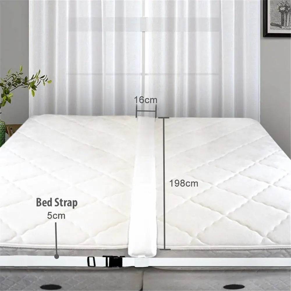Bettbrücke Zwillings- zu Kingsize-Konverter-Kit Bettlückenfüller zur Umwandlung von Einzelbetten in King-Size-Betten Matratzenverbinder für Gäste